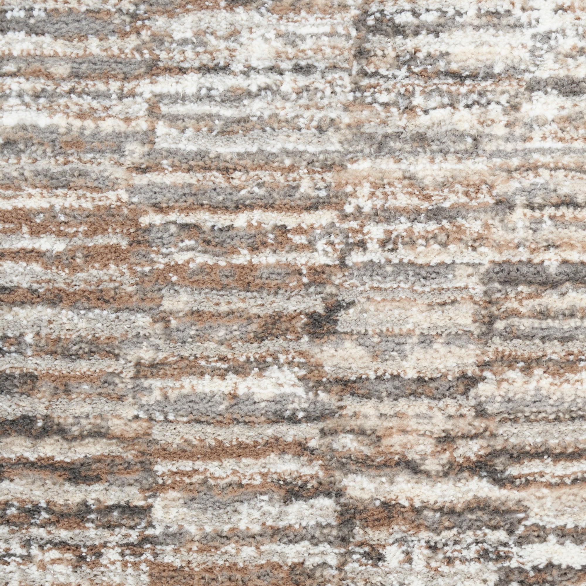 Nourison Sustainable Trends SUT06 Ivory/Mocha Brown Large Rectangle Rug